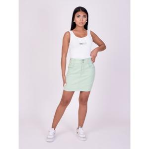 Basic denim short skirt for women Project X Paris image-1