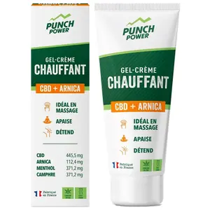 Gel-crème verwarmend Punch Power CBD + ARNICA image-0