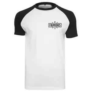 T-shirt Famous Chao patch raglan image-0