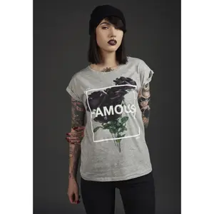 Dames-T-shirt Famous Life and death image-3