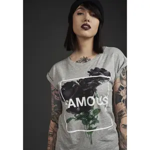 Dames-T-shirt Famous Life and death image-4