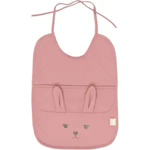 Long baby bib Fabelab Bear (x2) image-1