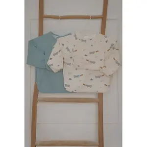 Bavoir bébé Fabelab Little Flyers (x2) image-5