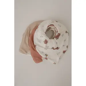 Hagesmæk i bandana til baby Fabelab Air Plane (x3) image-4