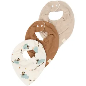 Baby bib bandana Fabelab Giraffe On The Air (x3)