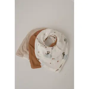 Baby bib bandana Fabelab Giraffe On The Air (x3) image-4