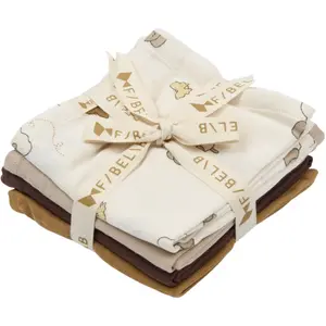 Children's blanket Fabelab Elephant On The Air (x4)