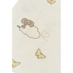 Children's blanket Fabelab Elephant On The Air (x4) image-3