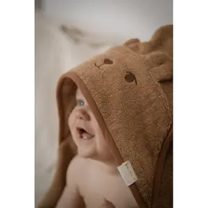 Πετσέτα μπάνιου παιδιού Fabelab Bear image-5