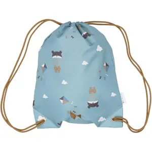 Children's string Bag Fabelab In The Air - Bear image-0