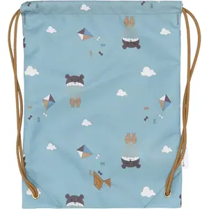 Children's string Bag Fabelab In The Air - Bear image-1
