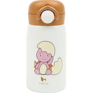 Children's Bottle Fabelab Dinoland Rose image-1