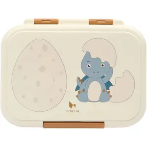 Children's lunch box Fabelab Dinoland Blue image-2