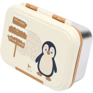 Children's lunch box Fabelab Penguin image-1