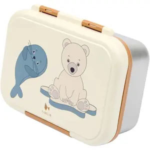 Children's lunch box Fabelab Polar Bear image-1