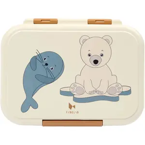Children's lunch box Fabelab Polar Bear image-2