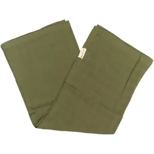 Baby muslin cloth Fabelab Olive Garden (x4) image-1