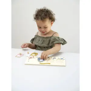 Puzzle Fabelab Fabbies Land - Wood image-1