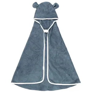 Baby bath cape Fabelab Bear image-0