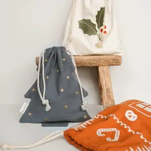Gift bag Fabelab Holly embroidery image-2