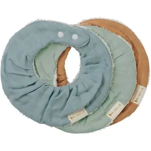 Baby bib Fabelab (x3) image-0