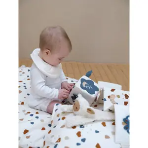 Baby wheat blend bib Fabelab (x3) image-1