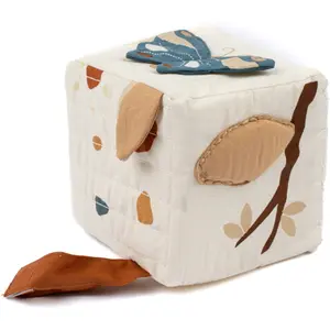 Fabric cube for kids Fabelab Little Butterfly image-1