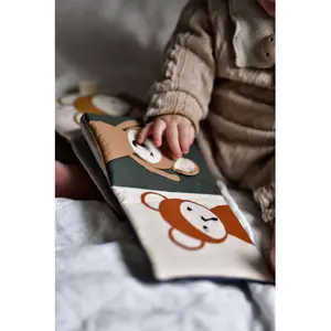 Livro infantil de tecido Fabelab Bob has feelings image-2