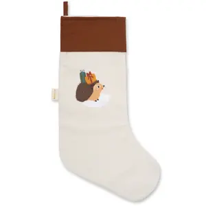 Chaussette de Noël Fabelab Woodland Hedgehog image-0