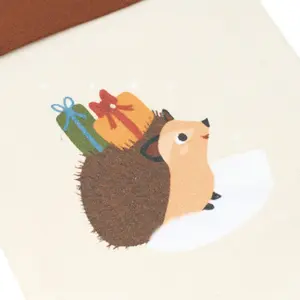 Chaussette de Noël Fabelab Woodland Hedgehog image-2