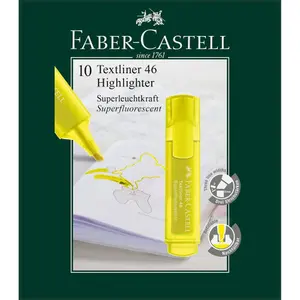 261051-marqueurs-fluorescent-faber-castell-x10-jaune-tu
