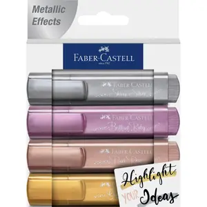 Marcadores metálicos Faber-Castell (x4) image-1
