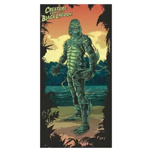 Toalla de baño de algodón Factory Entertainment Universal Monsters: Creature from the Black Lagoon Beach and Bath Towel image-0
