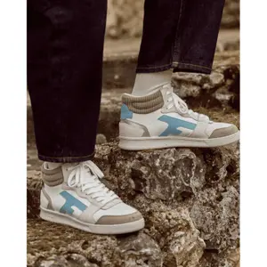 Leather and suede Trainers Faguo Hazel image-2