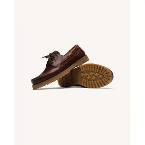 Scarpe da barca in pelle Faguo Larch image-3