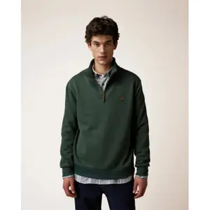 1/4 zip sweatshirt Faguo Amboise image-2