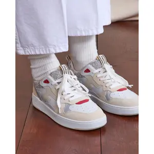 Women's suede leather Trainers Faguo Dahlia image-4