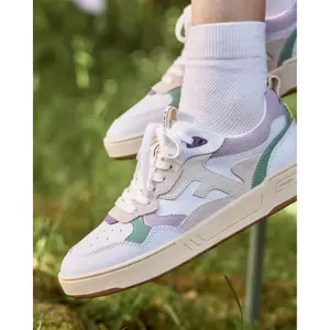 Women's suede leather Trainers Faguo Dahlia image-3