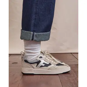 Women's suede leather Trainers Faguo Dahlia image-3