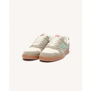 Braided Suede Trainers Faguo Palmer image-1