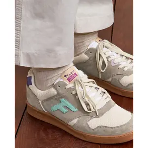 Braided Suede Trainers Faguo Palmer image-4