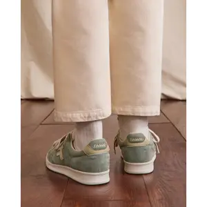 Braided Suede Trainers Faguo Palmer image-4