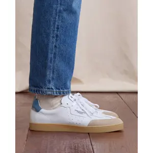 Suede leather trainers Faguo Lumbo image-1
