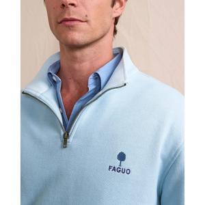 Hoodie met hoge ritskraag Faguo Amboise image-3