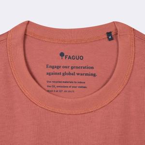T-shirt i bomull Faguo Lugny image-1