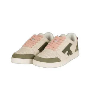 Women's suede leather trainers Faguo Hazel image-1