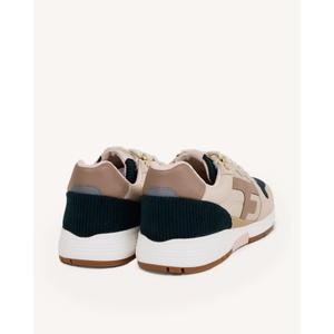 Sneakers da donna in pelle scamosciata Faguo Olive image-1