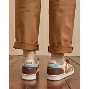 Leather and suede sneakers Faguo Palmer image-4