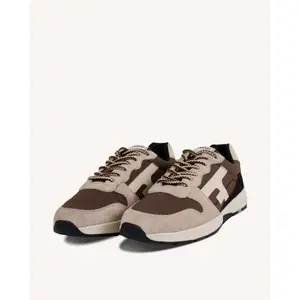 Zapatillas de ante trenzado Faguo Olive image-1