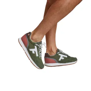 Trainers Faguo Elm Syn Woven Suede image-1